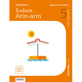 KOADERNOA EUSKARA ARIN-ARIN  2 5ºLH. EGITEN JAKIN ZUREKIN. EUSKADI 2019  JEYJO