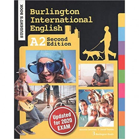 9789925304974  Burlington International English A2 Student's Book 2nd edition   EOI (ESCUELA OFICIAL IDIOMAS)