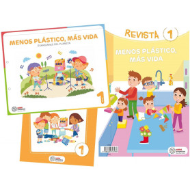 MENOS PLÁSTICO, MÁS VIDA. Guardianes del planeta  JEYJO