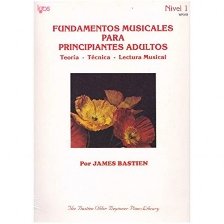 9780849786341  FUNDAMENTOS MUSICALES PARA PRINCIPIANTES ADULTOS WP34E teoria, tecnica y lectur  OTROS
