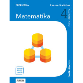 CUADERNO MATEMATICAS 4 PRIMARIA 2 TRIM SABER HACER CONTIGO ZUBIA  JEYJO