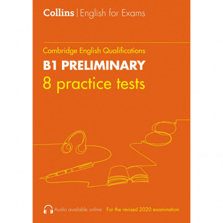 9780008367480 COLLINS CAMBRIDGE ENGLISH 8 PRACTICE TESTS FOR B1 PRELIMINARY OTROS