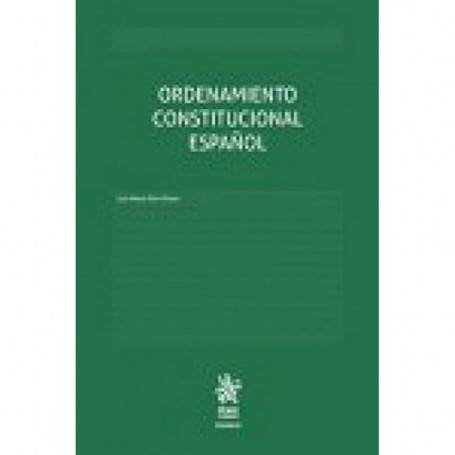9788413366388 Ordenamiento Constitucional Español