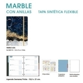 COMPRAR AG.SENF.CAT. IKI ANILLAS MARBLE S/V BLAU