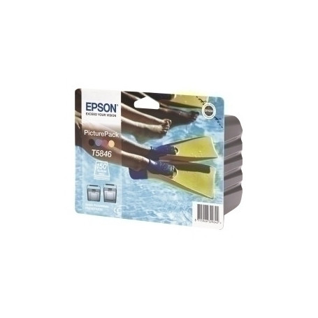 T584640 CART.IJ.EPSON T584640 PM240PACK:TIN+PAP