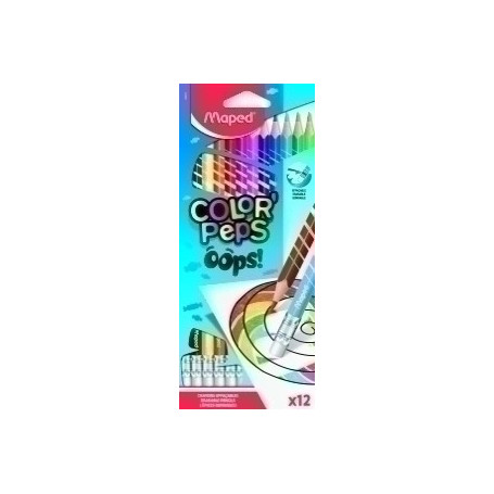 832812 LAPICES COLOR MAPED COLOR´PEPS OOPS E/12