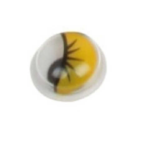68011100 OJOS MOVILES SMART AMARILLO 10 mm. PACK