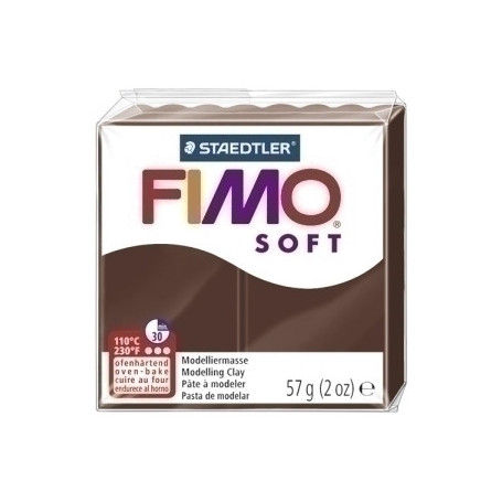 8020-75 PASTA MODELAR FIMO SOFT CHOCOLATE 57GR