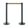 COMPRAR POSTE SEPARADOR METALICO 95 CM PACK 2