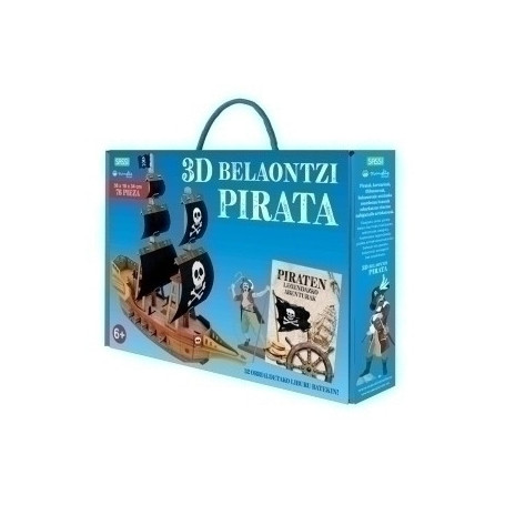 69724 PUZZLE MANOLITO B. PIRATA ONTZIA 3D - EU