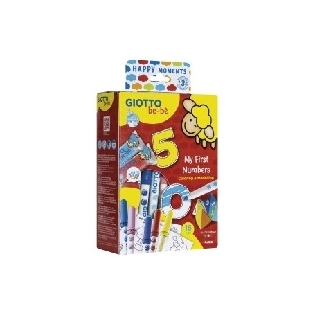 F478600 SET JUEGO GIOTTO BE-BE MY FIRST NUMBER