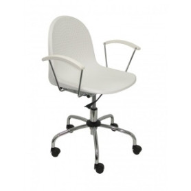 COMPRAR SILLA PIQUERAS VES GIRATORIA PVC BLANCO