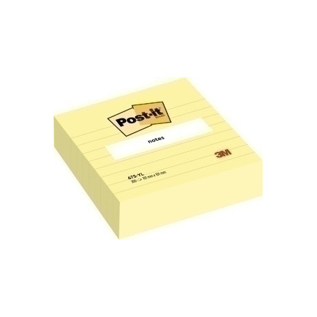 675-YL TACO NOTAS POST-IT CUBO 100x100 300H. AM