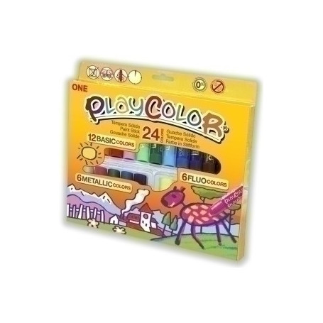 2041 PACK PLAYCOLOR ONE24 (BASIC+MET.+FLUOR)