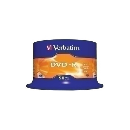 43548 DVD -R VERBATIM 4.7GB 16x SPINDLE 50