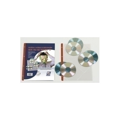 4756CDR FUNDA CD/DVD IBERP. A4 4T.RFZ.6 DPT P/5
