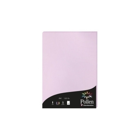 4252C PAPEL CLAIREFONTAINE POLLEN A4 50h LILA
