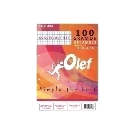 R1004X4 RECAMBIO OLEF A4 100h 4 TAL. CD.4