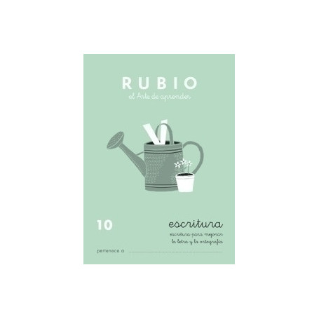 C10 CUADERNO RUBIO A5 ESCRITURA 10
