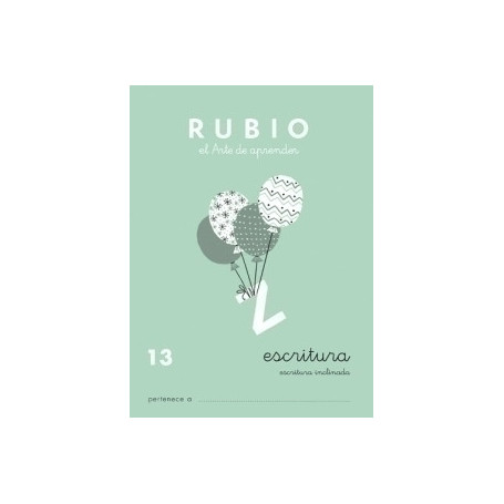 C13 CUADERNO RUBIO A5 ESCRITURA 13