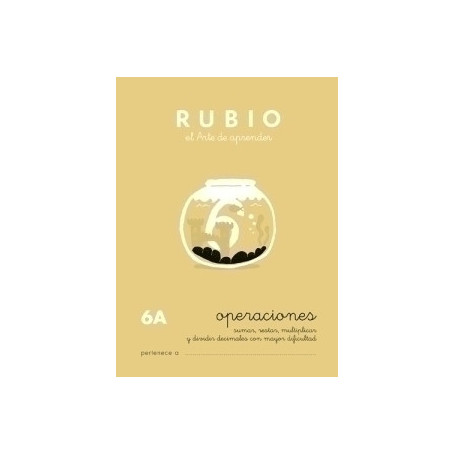 P6A CUADERNO RUBIO A5 OPERAC.y PROBLEMAS  6A