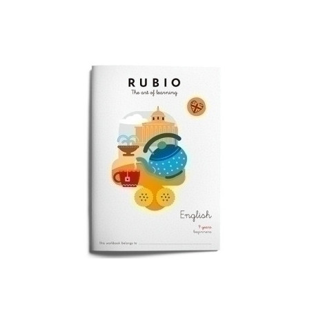 RE9B CUADERNO RUBIO A4  ENGLISH BEGINNERS 9