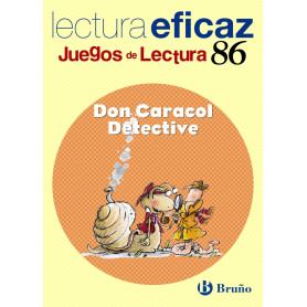 86.DON CARACOL DETECTIVE.(JUEGOS DE LECTURA)  JEYJO