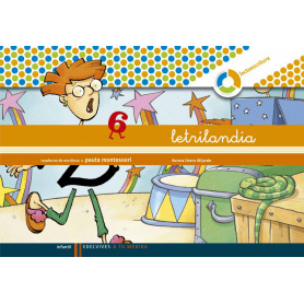 (09).6.CUAD.LETRILANDIA PAUTA (ESPIRAL) MONTESSORI  JEYJO