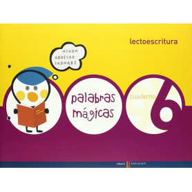 (07).PALABRAS MAGICAS (6).CUADERNO LECTOESCRITURA  JEYJO