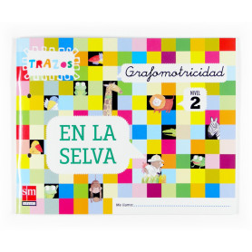 GRAFOMOTRICIDAD 4 AÑOS TRAZOS EN SELVA  JEYJO