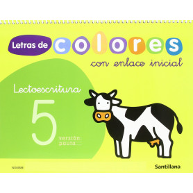 LETRAS COLORES 5 (+CUENTO) (5 AÑOS) LECTOESCRITURA  JEYJO