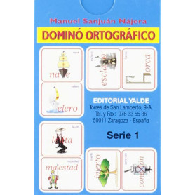 DOMINO ORTOGRAFICO (5-12 AÑOS) 36 CARTAS  JEYJO