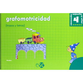 GRAFOMOTRICIDAD 4 AÑOS (TRAZOS Y LETRAS)  JEYJO