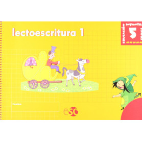 BAUL MAGICO 5 AÑOS.LECTOESCRITURA (1,2 PACK) (BAUL INES)  JEYJO