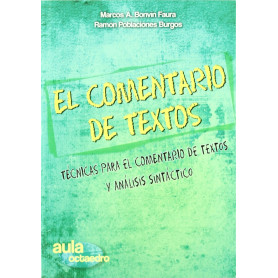 11.COMENTARIO TEXTOS.TECNICAS Y ANALISIS SINTACTICO.(AULA)  JEYJO