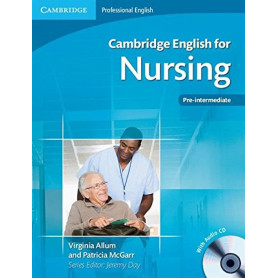 CAMB.ENGLISH FOR NURSING (+CD) (PRE-INTERMEDIATE-INTERM.)  JEYJO