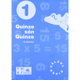 (CAT).(98).(1).QUINZE SON QUINCE (1R.PRIM.QUAD.CALCUL RAPID)  JEYJO