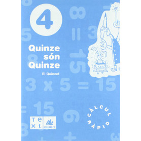 (CAT).(98).(4).QUINZE SON QUINCE (4T.PRIM.QUAD.CALCUL RAPID)  JEYJO