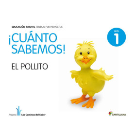 5.CUANTO SABEMOS: POLLITO (3 AÑOS) PROYECTOS INFANTIL  JEYJO