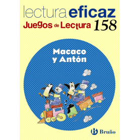 158.MACACO Y ANTON.(JUEGOS DE LECTURA)  JEYJO