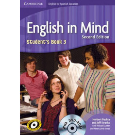 (ED.ESP).(11).ENGLISH IN MIND 3.(ST+DVD ROM) ESPAÑOLA  JEYJO