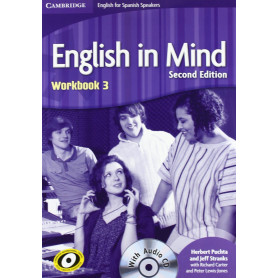 (ED.ESP).(11).ENGLISH IN MIND 3º.ESO (WORKBOOK+CD) ESPAÑOLA  JEYJO