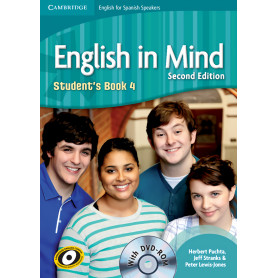 (ED.ESP) (12).ENGLISH IN MIND 4.(ST+DVD) (ESPAÑOLA)  JEYJO