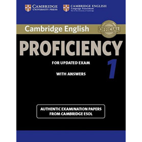 Cambridge English Proficiency 1 for Updated Exam Student's Book with Answers  JEYJO