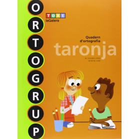 Quadern ortografia Ortogrup taronja  JEYJO