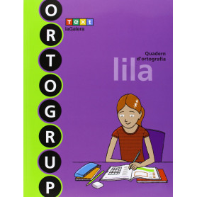 Quadern ortografia Ortogrup lila  JEYJO