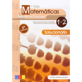 Matemáticas 1º-2º eso.(Guia profesor+solucionario)  JEYJO
