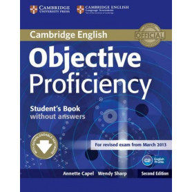 Objective Proficiency Student's Book without Answers with Downloa  JEYJO