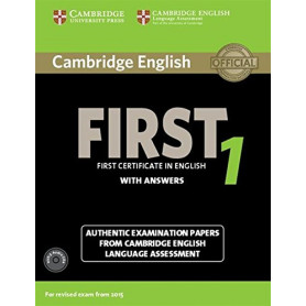 Cambridge english first 1 revised exam (sb+key+audio cd)  JEYJO