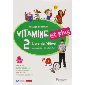 Vitamine Et Plus 2 (Eleve+Cd) 6º.Frances Primaria  JEYJO